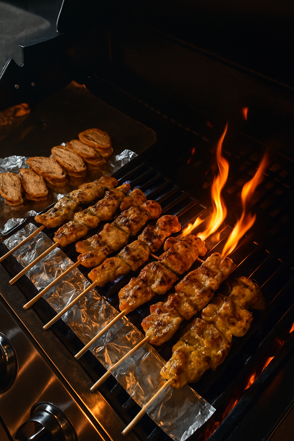 Brocheta de pollo